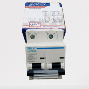 Solo 2Pole 125A 1000V DC Circuit Breaker For Solar and Battery