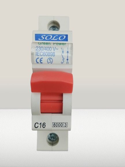 Solo Safety Breaker - MCB Circuit Breaker - Miniature AC Circuit Breake - Image 4
