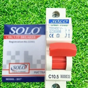Solo Safety Breaker - MCB Circuit Breaker - Miniature AC Circuit Breake