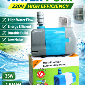 Cooler Water Pump 220V High Efficiency Submersible Pump – Multi-Function Electric Water Pump for Air Coolers & Aquariums