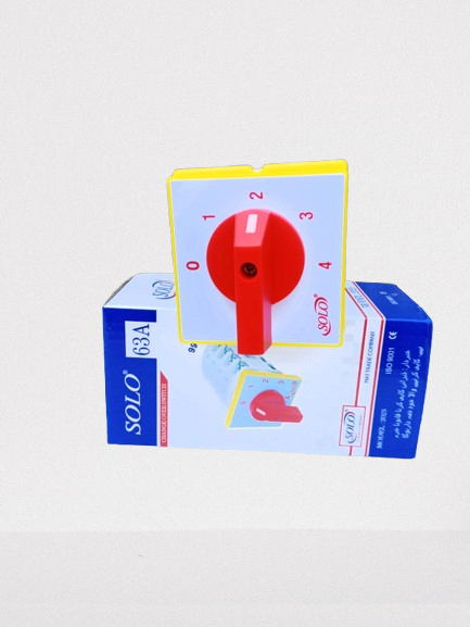 SOLO 63A 5 Position Rotary Selector Switch (0-1-2-3-4) Heavy Duty Industrial Changeover Switch – Made in China - Image 3