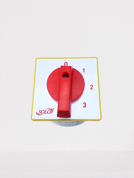 SOLO 63A 5 Position Rotary Selector Switch (0-1-2-3-4) Heavy Duty Industrial Changeover Switch – Made in China - Image 5