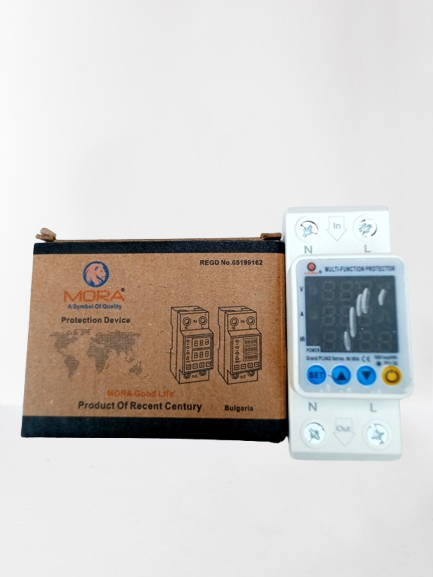 MORA Digital Voltage Protection Device – 80 Amp Heavy Duty with Kilowatt (kWh) Unit Lock & Ampere Lock System - Image 4
