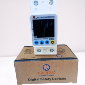 MORA Digital Voltage Protection Device – 80 Amp Heavy Duty with Kilowatt (kWh) Unit Lock & Ampere Lock System