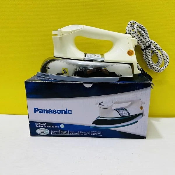 Panasonic NI-22AWT Deluxe Automatic Dry Iron โ 1000W Heavy Press | Non-Stick Soleplate - Image 4